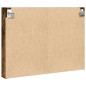 vidaXL Vitrinenschrank Räuchereiche 80x8,5x58 cm Holzwerkstoff vidaXL Vitrinenschrank Räuchereiche 80x8,5x58 cm Holzwerkstoff