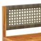vidaXL Gartensofa mit Kissen 2-Sitzer Massivholz Akazie vidaXL Gartensofa mit Kissen 2-Sitzer Massivholz Akazie