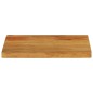 vidaXL Tischplatte mit Baumkante 40x20x2,5 cm Massivholz Mango vidaXL Tischplatte mit Baumkante 40x20x2,5 cm Massivholz Mango