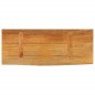 vidaXL Tischplatte mit Baumkante 70x30x2,5 cm Massivholz Mango vidaXL Tischplatte mit Baumkante 70x30x2,5 cm Massivholz Mango