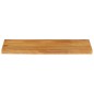vidaXL Tischplatte mit Baumkante 90x30x2,5 cm Massivholz Mango vidaXL Tischplatte mit Baumkante 90x30x2,5 cm Massivholz Mango