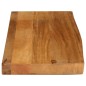 vidaXL Tischplatte mit Baumkante 90x30x2,5 cm Massivholz Mango vidaXL Tischplatte mit Baumkante 90x30x2,5 cm Massivholz Mango