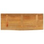 vidaXL Tischplatte mit Baumkante 90x30x2,5 cm Massivholz Mango vidaXL Tischplatte mit Baumkante 90x30x2,5 cm Massivholz Mango