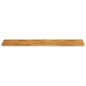 vidaXL Tischplatte mit Baumkante 140x30x2,5 cm Massivholz Mango vidaXL Tischplatte mit Baumkante 140x30x2,5 cm Massivholz Mango