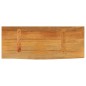 vidaXL Tischplatte mit Baumkante 80x40x2,5 cm Massivholz Mango vidaXL Tischplatte mit Baumkante 80x40x2,5 cm Massivholz Mango
