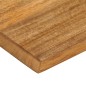 vidaXL Tischplatte mit Baumkante 160x40x2,5 cm Massivholz Mango vidaXL Tischplatte mit Baumkante 160x40x2,5 cm Massivholz Mango
