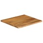 vidaXL Tischplatte mit Baumkante 60x60x2,5 cm Massivholz Mango vidaXL Tischplatte mit Baumkante 60x60x2,5 cm Massivholz Mango