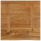 vidaXL Tischplatte mit Baumkante 60x60x2,5 cm Massivholz Mango vidaXL Tischplatte mit Baumkante 60x60x2,5 cm Massivholz Mango
