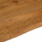 vidaXL Tischplatte mit Baumkante 60x60x2,5 cm Massivholz Mango vidaXL Tischplatte mit Baumkante 60x60x2,5 cm Massivholz Mango