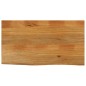 vidaXL Tischplatte mit Baumkante 100x60x2,5 cm Massivholz Mango vidaXL Tischplatte mit Baumkante 100x60x2,5 cm Massivholz Mango