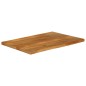 vidaXL Tischplatte mit Baumkante 100x60x2,5 cm Massivholz Mango vidaXL Tischplatte mit Baumkante 100x60x2,5 cm Massivholz Mango