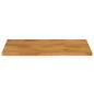 vidaXL Tischplatte mit Baumkante 100x60x2,5 cm Massivholz Mango vidaXL Tischplatte mit Baumkante 100x60x2,5 cm Massivholz Mango