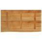 vidaXL Tischplatte mit Baumkante 120x60x2,5 cm Massivholz Mango vidaXL Tischplatte mit Baumkante 120x60x2,5 cm Massivholz Mango
