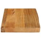 vidaXL Tischplatte mit Baumkante 50x20x3,8 cm Massivholz Mango vidaXL Tischplatte mit Baumkante 50x20x3,8 cm Massivholz Mango