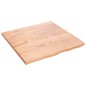 vidaXL Tischplatte Hellbraun 60x60x2 cm Massivholz Eiche Behandelt vidaXL Tischplatte Hellbraun 60x60x2 cm Massivholz Eiche Behandelt