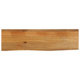 vidaXL Tischplatte mit Baumkante 110x20x3,8 cm Massivholz Mango