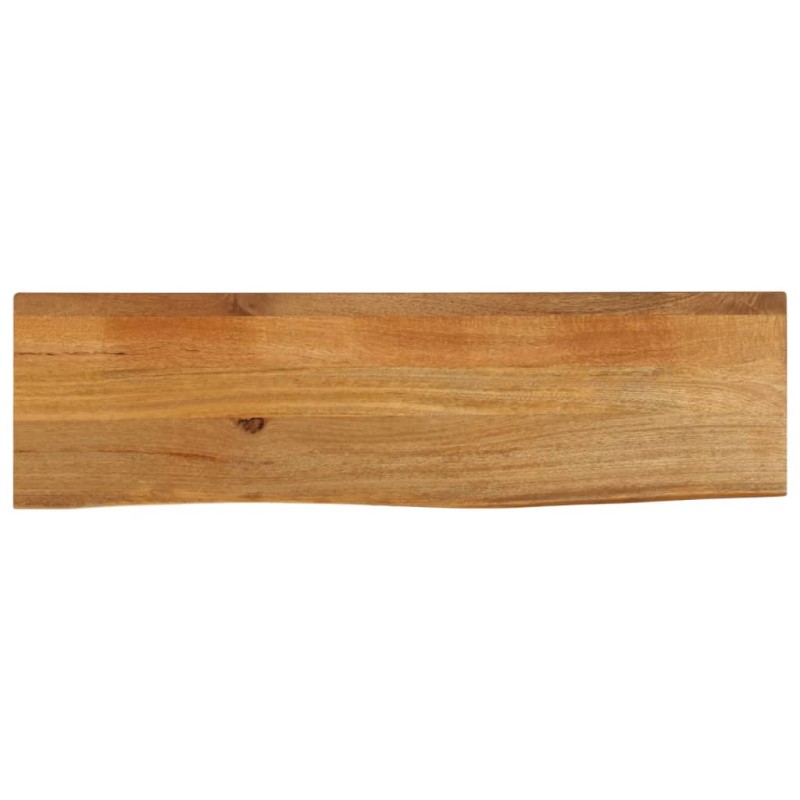 vidaXL Tischplatte mit Baumkante 110x20x3,8 cm Massivholz Mango vidaXL Tischplatte mit Baumkante 110x20x3,8 cm Massivholz Mango