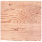 vidaXL Tischplatte Hellbraun 60x60x2 cm Massivholz Eiche Behandelt vidaXL Tischplatte Hellbraun 60x60x2 cm Massivholz Eiche Behandelt