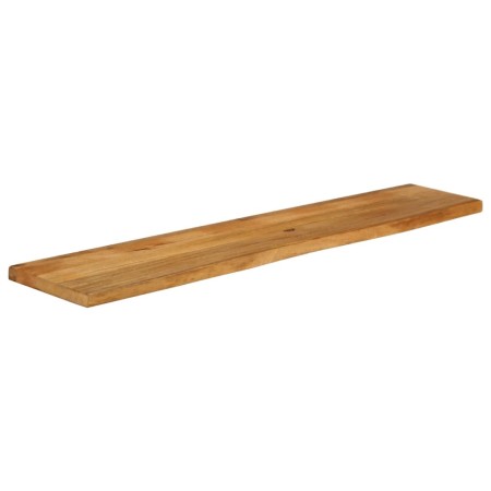 vidaXL Tischplatte mit Baumkante 140x20x3,8 cm Massivholz Mango