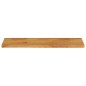 vidaXL Tischplatte mit Baumkante 120x30x3,8 cm Massivholz Mango vidaXL Tischplatte mit Baumkante 120x30x3,8 cm Massivholz Mango
