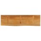 vidaXL Tischplatte mit Baumkante 120x30x3,8 cm Massivholz Mango vidaXL Tischplatte mit Baumkante 120x30x3,8 cm Massivholz Mango