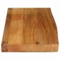 vidaXL Tischplatte mit Baumkante 80x40x3,8 cm Massivholz Mango vidaXL Tischplatte mit Baumkante 80x40x3,8 cm Massivholz Mango
