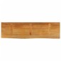 vidaXL Tischplatte mit Baumkante 120x40x3,8 cm Massivholz Mango vidaXL Tischplatte mit Baumkante 120x40x3,8 cm Massivholz Mango