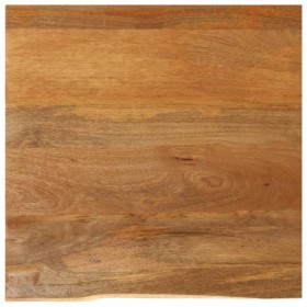 vidaXL Tischplatte mit Baumkante 80x80x3,8 cm Massivholz Mango