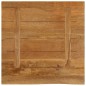 vidaXL Tischplatte mit Baumkante 80x80x3,8 cm Massivholz Mango vidaXL Tischplatte mit Baumkante 80x80x3,8 cm Massivholz Mango