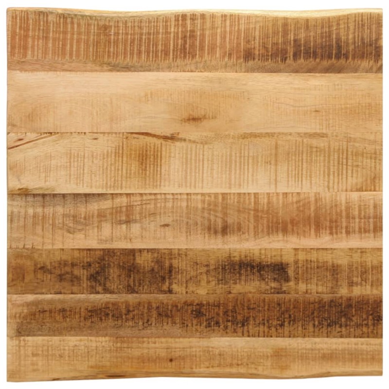 vidaXL Tischplatte mit Baumkante 40x40x2,5 cm Raues Mango Massivholz vidaXL Tischplatte mit Baumkante 40x40x2,5 cm Raues Mango Massivholz