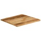 vidaXL Tischplatte mit Baumkante 40x40x2,5 cm Raues Mango Massivholz vidaXL Tischplatte mit Baumkante 40x40x2,5 cm Raues Mango Massivholz