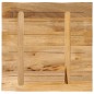 vidaXL Tischplatte mit Baumkante 40x40x2,5 cm Raues Mango Massivholz vidaXL Tischplatte mit Baumkante 40x40x2,5 cm Raues Mango Massivholz