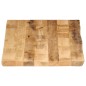 vidaXL Tischplatte mit Baumkante 120x60x3,8 cm Raues Mango Massivholz vidaXL Tischplatte mit Baumkante 120x60x3,8 cm Raues Mango Massivholz