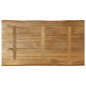 vidaXL Tischplatte mit Baumkante 120x60x3,8 cm Raues Mango Massivholz vidaXL Tischplatte mit Baumkante 120x60x3,8 cm Raues Mango Massivholz