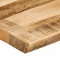 vidaXL Tischplatte mit Baumkante 120x60x3,8 cm Raues Mango Massivholz vidaXL Tischplatte mit Baumkante 120x60x3,8 cm Raues Mango Massivholz