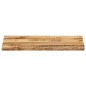 vidaXL Tischplatte mit Baumkante 80x40x3,8 cm Raues Mango Massivholz vidaXL Tischplatte mit Baumkante 80x40x3,8 cm Raues Mango Massivholz