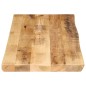 vidaXL Tischplatte mit Baumkante 80x40x3,8 cm Raues Mango Massivholz vidaXL Tischplatte mit Baumkante 80x40x3,8 cm Raues Mango Massivholz