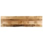 vidaXL Tischplatte mit Baumkante 180x40x3,8 cm Raues Mango Massivholz vidaXL Tischplatte mit Baumkante 180x40x3,8 cm Raues Mango Massivholz