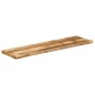 vidaXL Tischplatte mit Baumkante 180x40x3,8 cm Raues Mango Massivholz vidaXL Tischplatte mit Baumkante 180x40x3,8 cm Raues Mango Massivholz