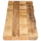 vidaXL Tischplatte mit Baumkante 180x40x3,8 cm Raues Mango Massivholz vidaXL Tischplatte mit Baumkante 180x40x3,8 cm Raues Mango Massivholz