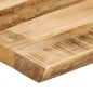 vidaXL Tischplatte mit Baumkante 180x40x3,8 cm Raues Mango Massivholz vidaXL Tischplatte mit Baumkante 180x40x3,8 cm Raues Mango Massivholz