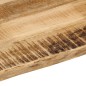 vidaXL Tischplatte mit Baumkante 180x40x3,8 cm Raues Mango Massivholz vidaXL Tischplatte mit Baumkante 180x40x3,8 cm Raues Mango Massivholz
