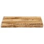 vidaXL Tischplatte mit Baumkante 60x40x2,5 cm Raues Mango Massivholz vidaXL Tischplatte mit Baumkante 60x40x2,5 cm Raues Mango Massivholz