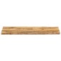 vidaXL Tischplatte mit Baumkante 140x40x2,5 cm Raues Mango Massivholz vidaXL Tischplatte mit Baumkante 140x40x2,5 cm Raues Mango Massivholz