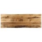 vidaXL Tischplatte mit Baumkante 110x40x2,5 cm Raues Mango Massivholz vidaXL Tischplatte mit Baumkante 110x40x2,5 cm Raues Mango Massivholz