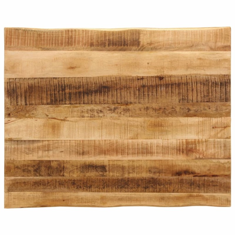 vidaXL Tischplatte mit Baumkante 110x80x2,5 cm Raues Mango Massivholz vidaXL Tischplatte mit Baumkante 110x80x2,5 cm Raues Mango Massivholz