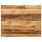 vidaXL Tischplatte mit Baumkante 110x80x2,5 cm Raues Mango Massivholz vidaXL Tischplatte mit Baumkante 110x80x2,5 cm Raues Mango Massivholz