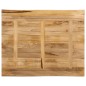 vidaXL Tischplatte mit Baumkante 110x80x2,5 cm Raues Mango Massivholz vidaXL Tischplatte mit Baumkante 110x80x2,5 cm Raues Mango Massivholz