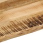 vidaXL Tischplatte mit Baumkante 110x80x2,5 cm Raues Mango Massivholz vidaXL Tischplatte mit Baumkante 110x80x2,5 cm Raues Mango Massivholz