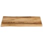 vidaXL Tischplatte mit Baumkante 80x60x2,5 cm Raues Mango Massivholz vidaXL Tischplatte mit Baumkante 80x60x2,5 cm Raues Mango Massivholz